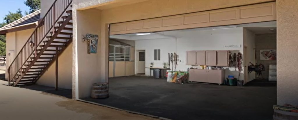 Outside Horse Stalls
